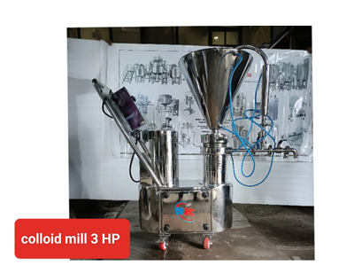 colloidmill3hpmanufactuer